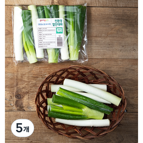 친환경 절단대파, 300g, 5개