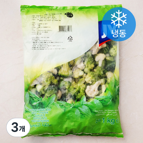 마당발 플로렛믹스 (냉동), 1kg, 3개