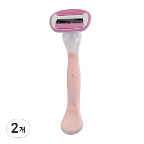 메디치트 여성용 4중날 블레이드 면도기, 2개, 1개입