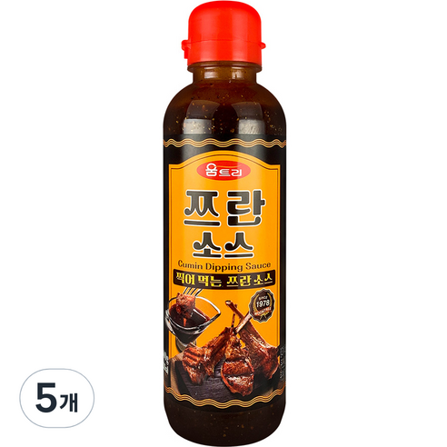 움트리 쯔란소스, 500g, 5개
