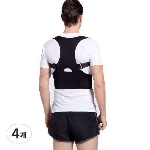 나음다름 성인 밴드 블랙 XL, 4개