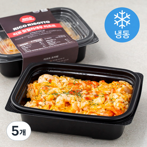 리코 핫칠리새우 리조또 (냉동), 270g, 5개