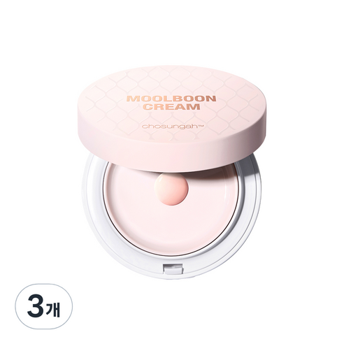 조성아TM 물분 CC크림 7X SPF50+ PA++++, 복숭아핑크, 14g, 3개