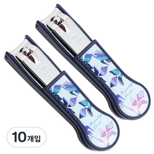 세븐스타 디자인 손톱깎이, 블루, 10개