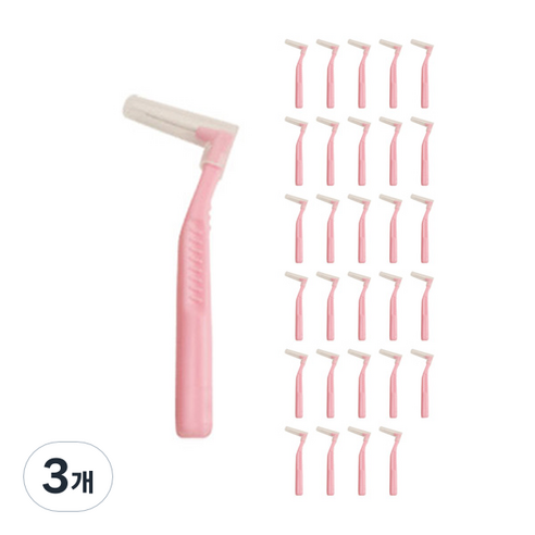 치간칫솔 L형 SSSS형, 55개입, 3개