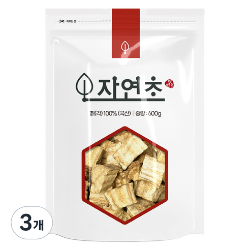 건조 칡 갈근, 600g, 3개