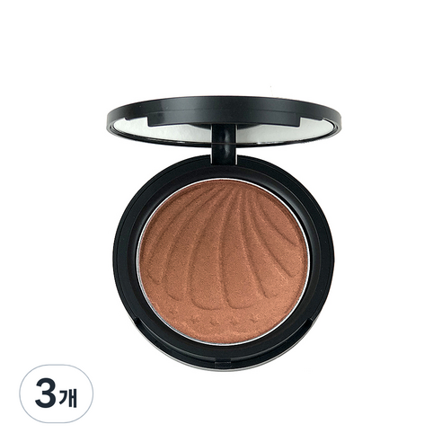 애리조 쉬머 파우더 팩트10g, No2 브론즈, 3개