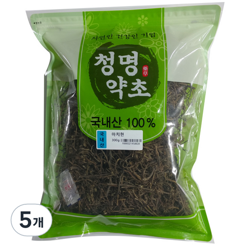 청명약초 마치현, 300g, 5개