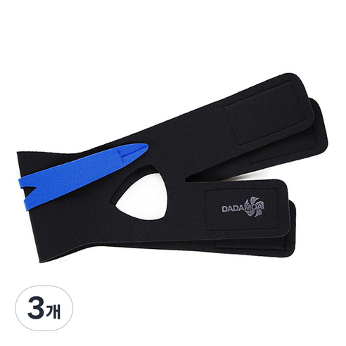 다다모아 더블 갸르미, 블랙 + 블루, 3개