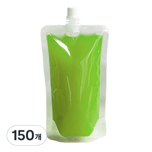 다이쓔 스파우트 음료 파우치 300ml 9mm, 투명, 150개