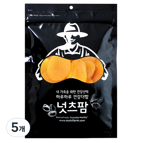 [넛츠팜] 건살구 300g, 5개