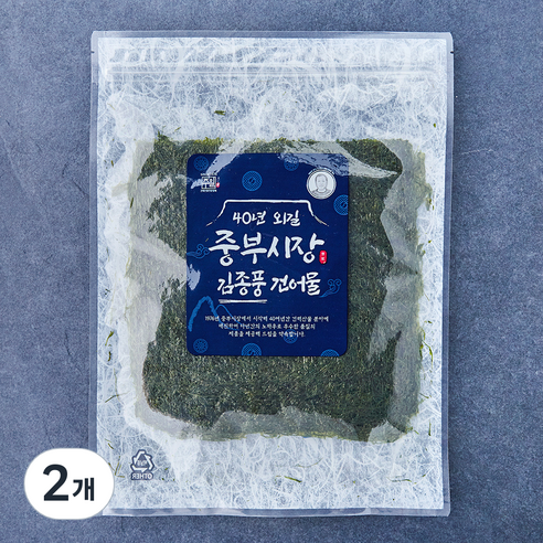 주일상사 구운감태, 2개, 20g