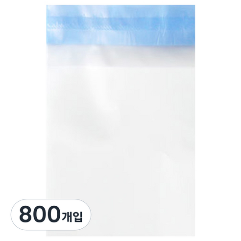 접착식 무지 opp 봉투 반투명 15 x 18 cm, 800개입