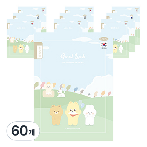 펜피아 1000 초등 8칸국어 제본노트, C 블루 + 그린 초원, 60개