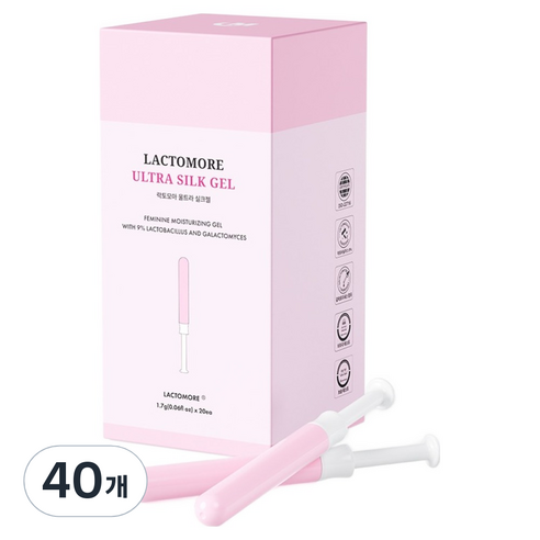 락토모아 울트라 실크젤, 1.7g, 40개