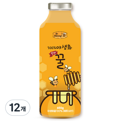닥터허니 야생화 꿀, 650g, 12개