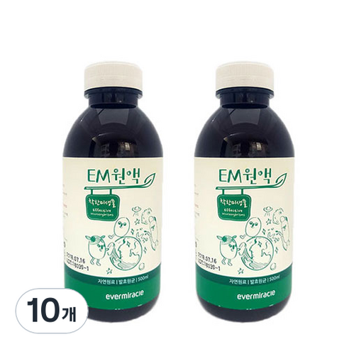 에버미라클 EM원액, 500ml, 10개