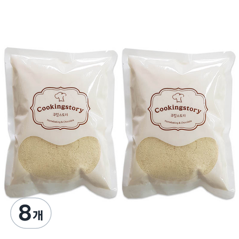 쿠킹스토리 아몬드가루, 200g, 8개