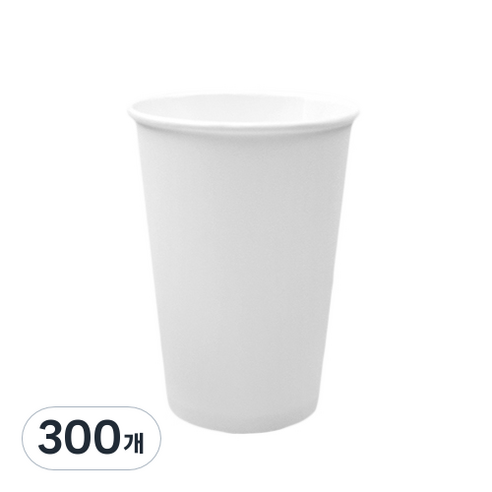 테이크아웃 종이컵 무지 13oz, 1개, 300개