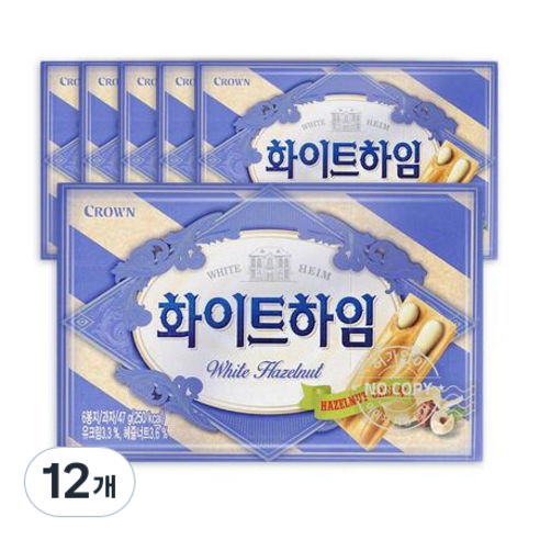 크라운 화이트 하임, 47g, 12개