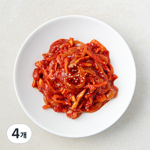 반찬단지 무말랭이 품은 오징어젓, 1kg, 4개