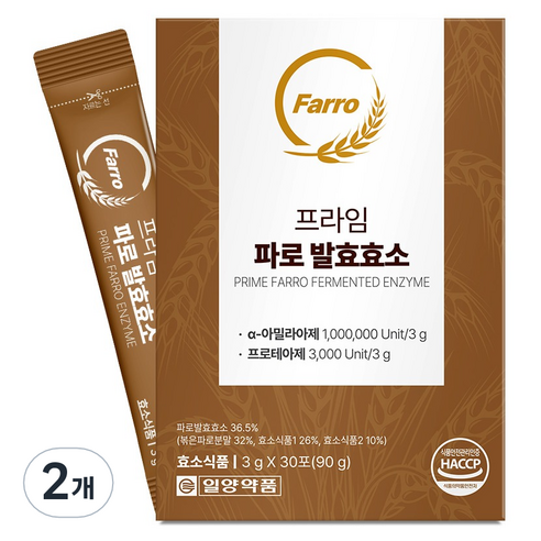 일양약품 프라임 파로 발효효소, 90g, 2개