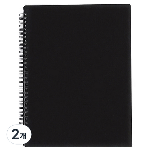 문구담 수정가능 A4 악보파일 40p, 블랙, 2개