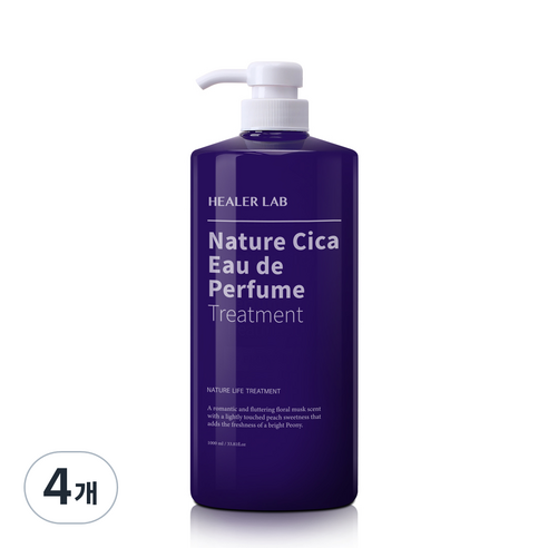 힐러랩 네이처시카 오드퍼퓸 트리트먼트, 1000ml, 4개