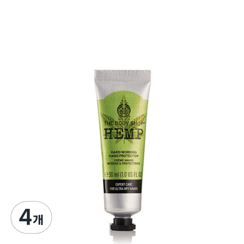 더바디샵 햄프 핸드 프로텍터, 30ml, 4개