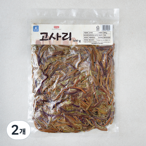 나무새 고사리, 500g, 2개