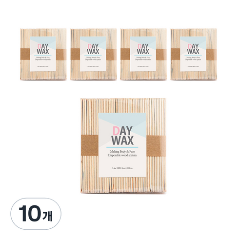 데이왁스 우드스틱 스파츌라 S 100p, 10개