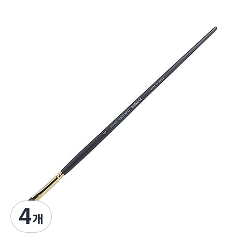 바바라 아크릴붓 9400KFG, 4호, 4개