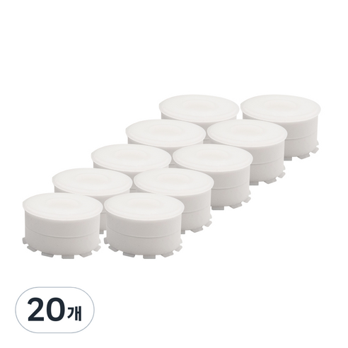 마더센트 세면대용 21mm 리필필터, 20개, 무향