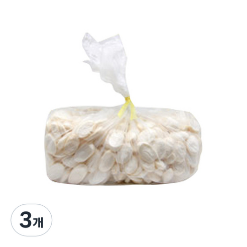 떡국튀밥, 1.2kg, 3개