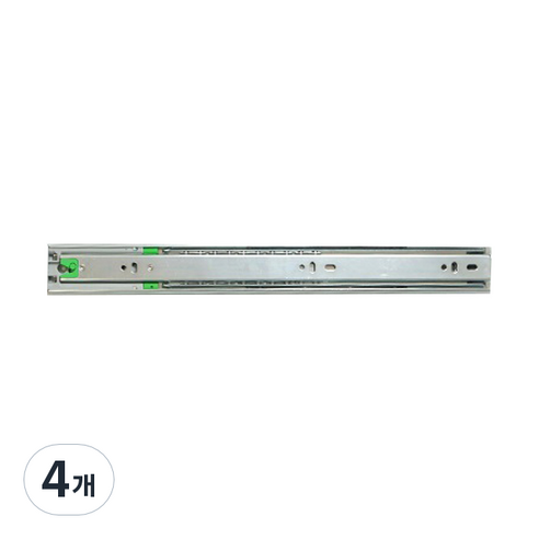 서랍 3단 광폭 댐핑레일, 4개