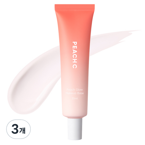 피치씨 피치 글로우 메이크업 베이스 35ml, 3개