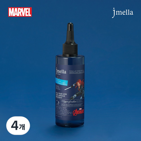 제이멜라 인 프랑스 마블 실버 마운틴 헤어 탈모 앰플 트리트먼트, 4개, 200ml