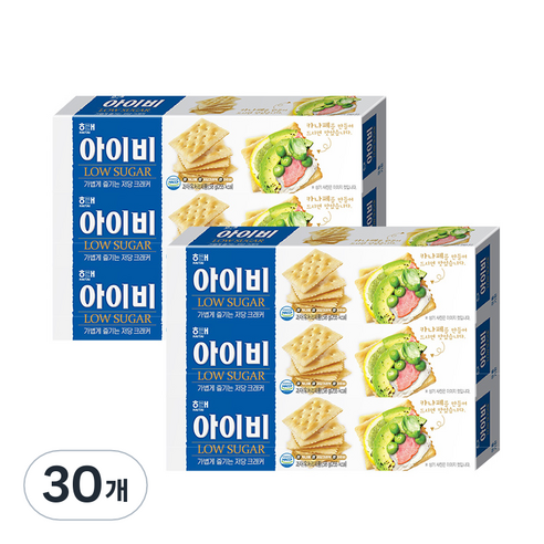 해태제과 아이비, 58g, 30개