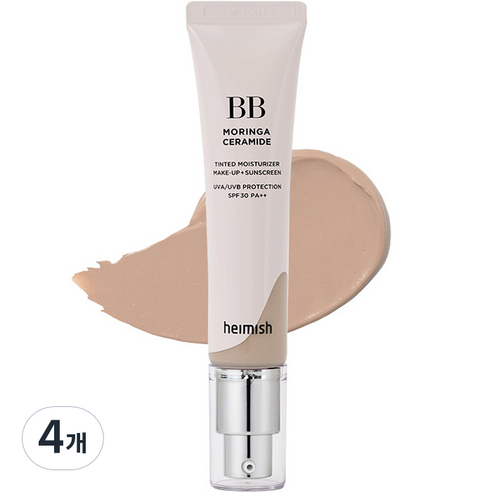 헤이미쉬 모링가 세라마이드 비비크림 SPF30 PA++ 30ml, 21C Light Nude, 4개