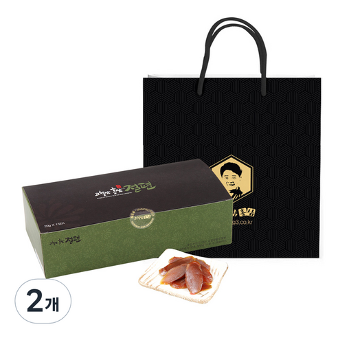 고철남홍삼 홍삼절편 실속형, 15개입, 300g, 2개