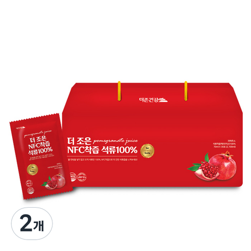 더존건강 더조은 NFC착즙 석류100% 70ml x 30p, 2개, 2100ml