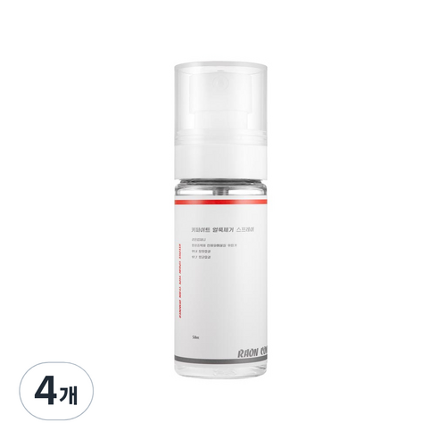 키파이트 휴대용 얼룩제거제, 50ml, 4개