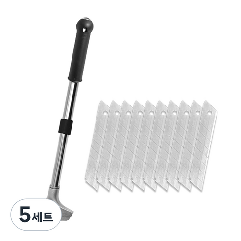 월드크린 해피손 스크래퍼 2단 랜덤발송 + 칼날 10p, 5세트