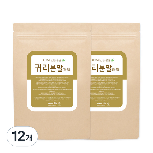 바른티 귀리 분말 볶음, 200g, 12개
