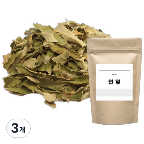 순수다함 연잎, 200g, 1개입, 3개