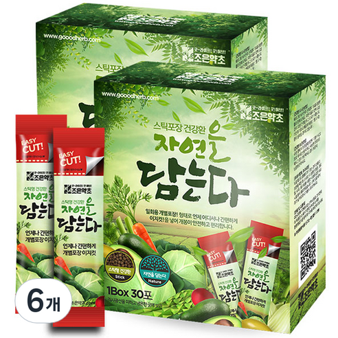 굿허브 조은약초 자연을 담는다 스틱형 돼지감자환, 6개, 90g