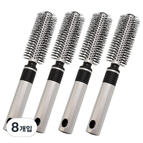 세븐스타 7-5MW 브러쉬 중형, 실버, 8개