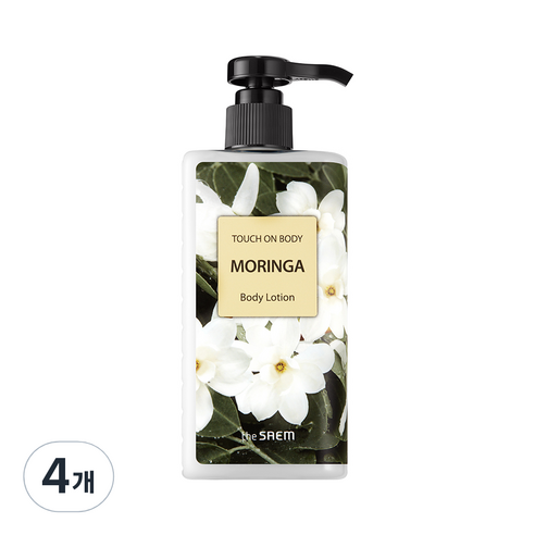 더샘 터치 온 바디 로션 모링가, 300ml, 4개
