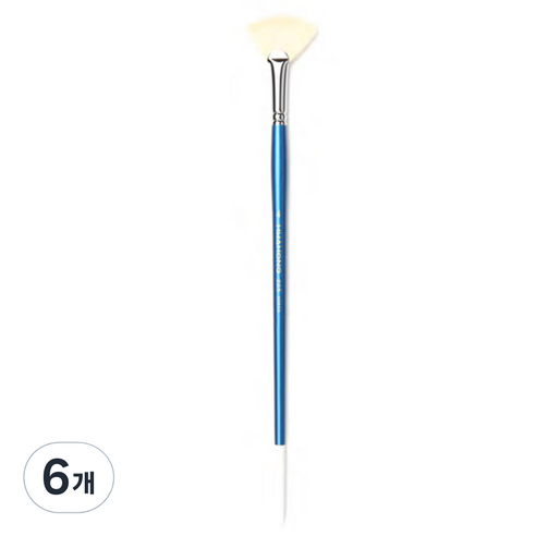 화홍 팬붓 205, F 4호, 6개