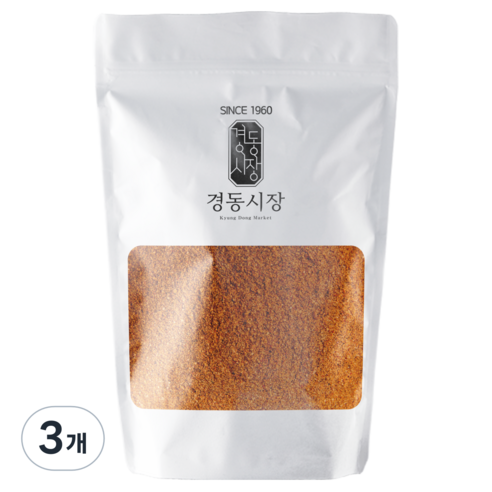 경동시장 짜장소스분말, 500g, 3개